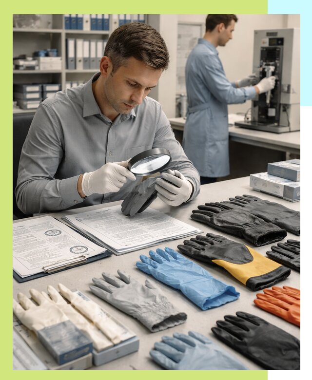 Сертификация перчаток и средств защиты продукции в Тихвине