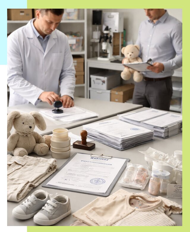 Сертификация детских товаров в Тихвине от 16392 р. | Алешин-Тхв