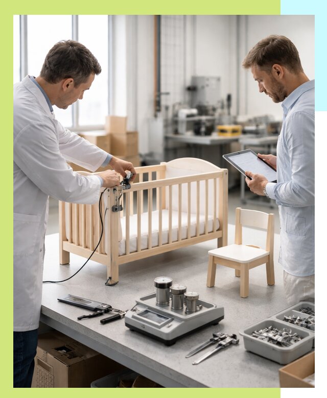 Сертификация детской мебели и проверка безопасности в Тихвине