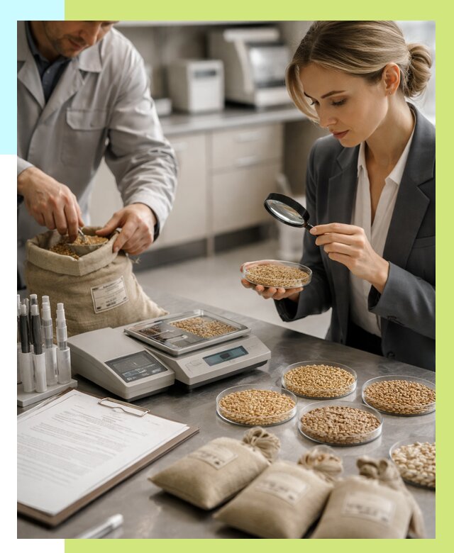 Сертификация зерна в Тихвине по цене от 16392 р. | Алешин-Тхв