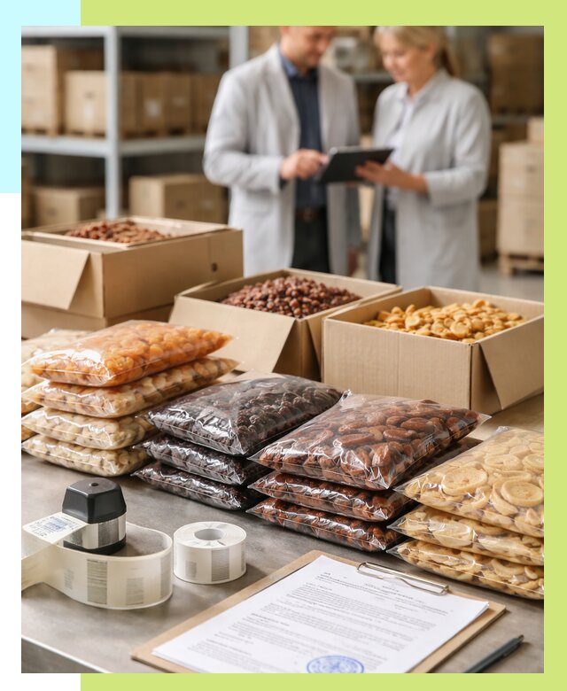 Сертификация сухофруктов в Тихвине от 13114 р. | Алешин-Тхв под ключ