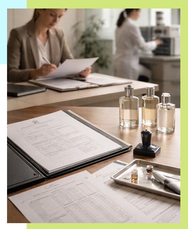 Сертификация парфюмерии в Тихвине от 16392 р. | Алешин-Тхв