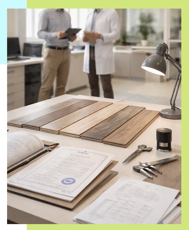 Сертификация ламината в Тихвине от 19670 р. под ключ | Алешин-Тхв