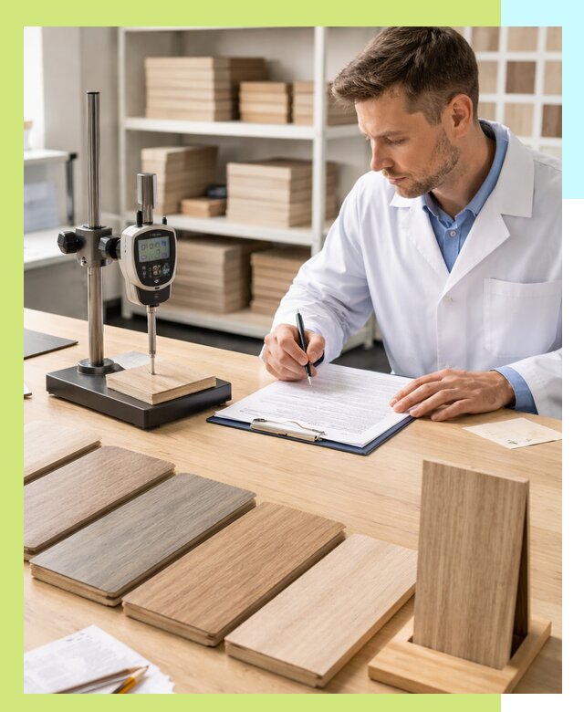 Сертификация ламината с испытаниями и оформлением документов в Тихвине