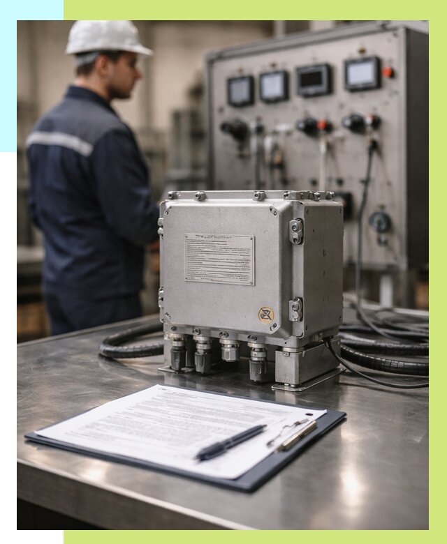 Сертификация взрывозащищенного оборудования в Тихвине от 38248 р. | Алешин-Тхв