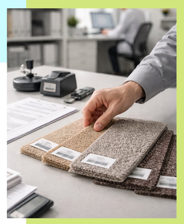 Сертификация ковролина в Тихвине от 16392 р., Алешин-Тхв