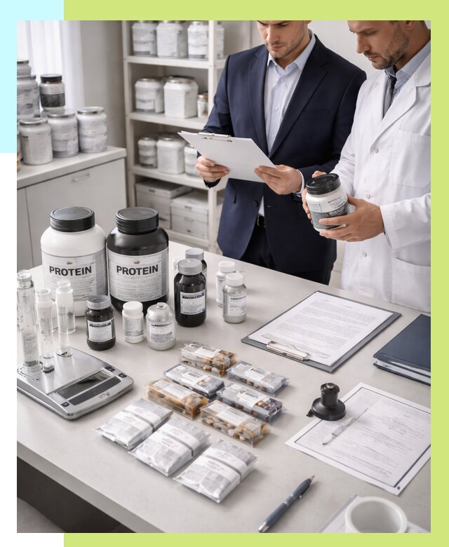 Сертификация спортивного питания в Тихвине от 16392 р., Алешин-Тхв