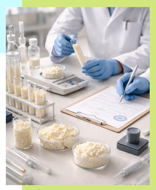 Сертификация творога в Тихвине от 13114 р. под ключ | Алешин-Тхв