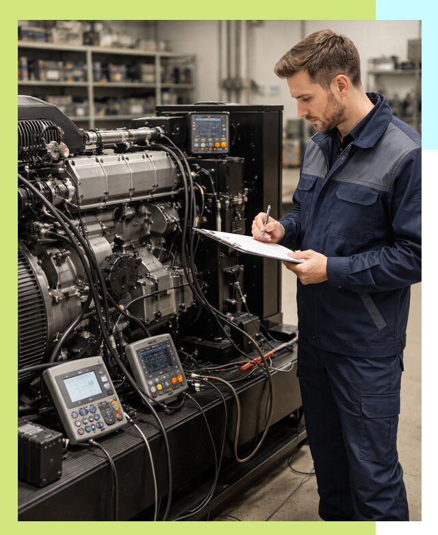Сертификация дизельных генераторов и их оборудования в Тихвине