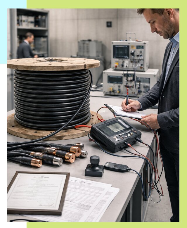 Сертификация кабеля в Тихвине от 8742 р. срочно | Алешин-Тхв