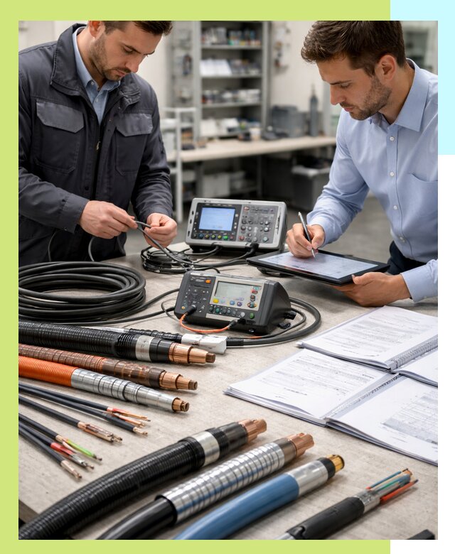 Сертификация кабеля и электропроводки в Тихвине под ключ