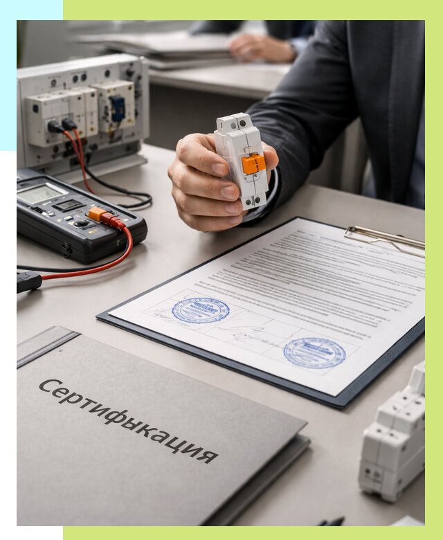 Сертификация выключателей под ключ в Тихвине от 16392 р. | Алешин-Тхв