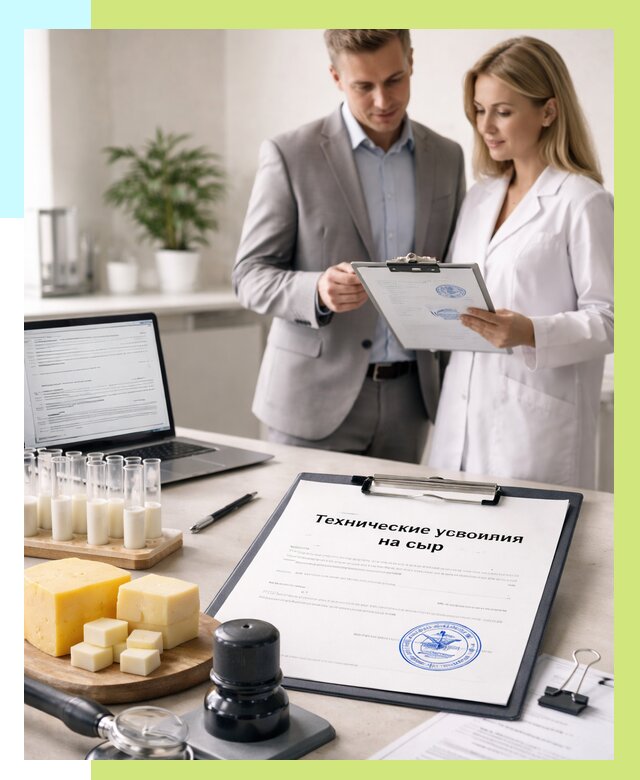ТУ на сыры в Тихвине срочно от 13114 р. — оформление | Алешин-Тхв