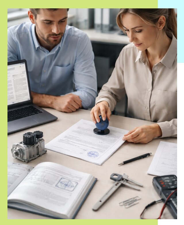 Выдача паспорта изделия и техническая экспертиза продукции в Тихвине