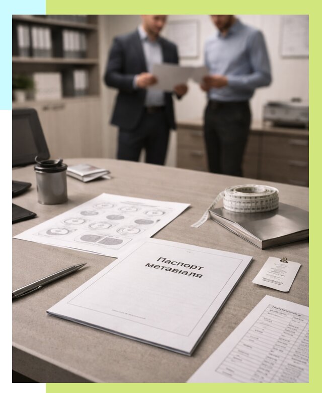 Паспорт материала и качества в Тихвине от 4918 р. | Алешин-Тхв