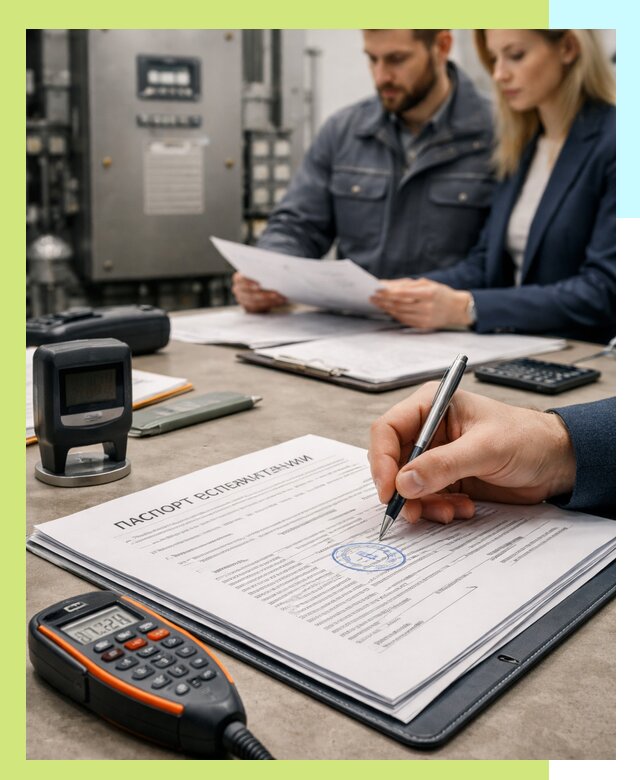 Оформление паспорта эксплуатации оборудования в Тихвине