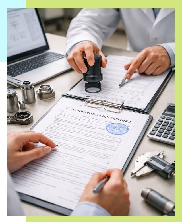 Технологическая инструкция в Тихвине от 9289 р., под ключ Алешин-Тхв