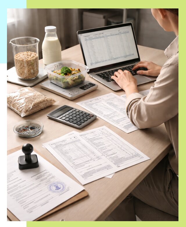 Просчет БЖУ для маркировки в Тихвине от 1639 р. | Алешин-Тхв