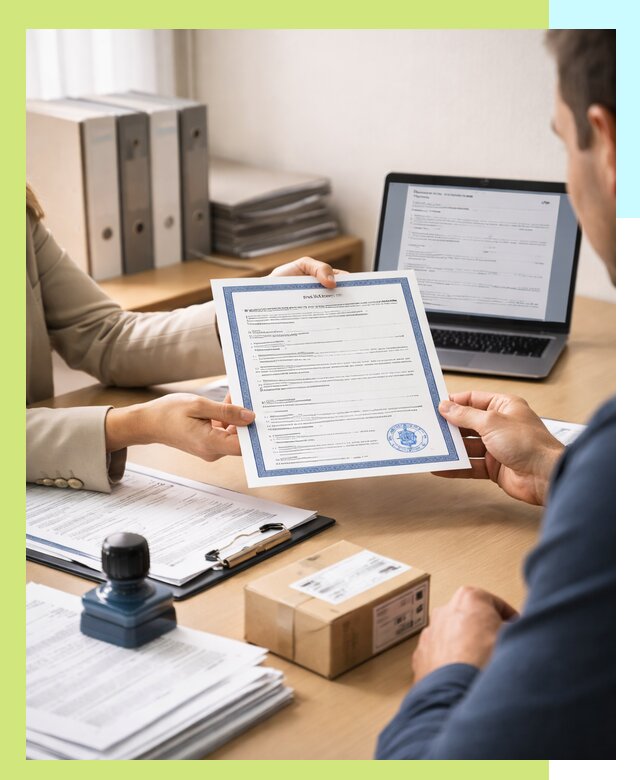 Оформление сертификата соответствия на продукцию в Тихвине