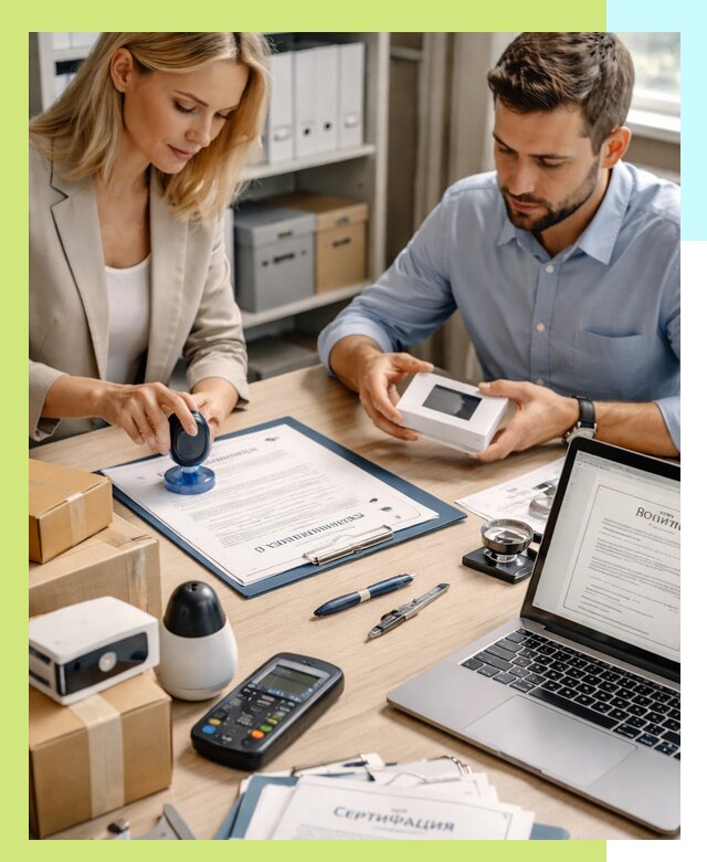 Получение сертификата соответствия на товар в Тихвине быстро