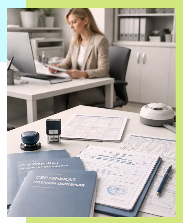 Сертификаты пожарной безопасности в Тихвине от 16392 р. | Алешин-Тхв