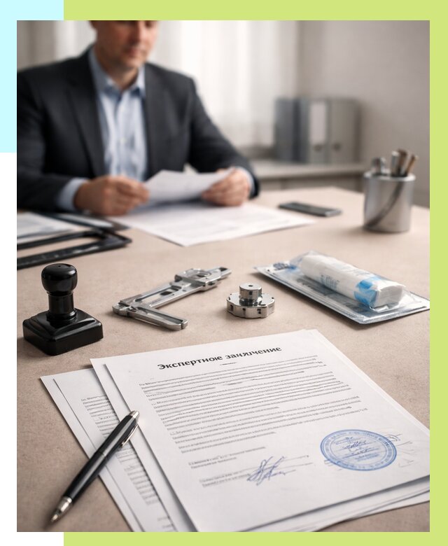 Экспертное заключение на продукцию в Тихвине от 9289 р. | Алешин-Тхв