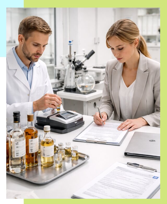 Заключение о спиртосодержании в Тихвине, от 5464 р., Алешин-Тхв