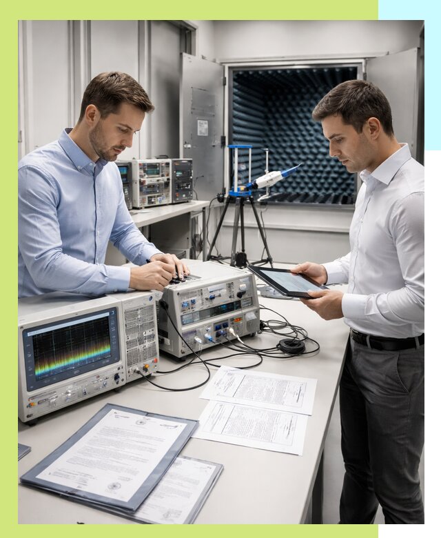 Оформление и выдача сертификата ЭМС для продукции в Тихвине