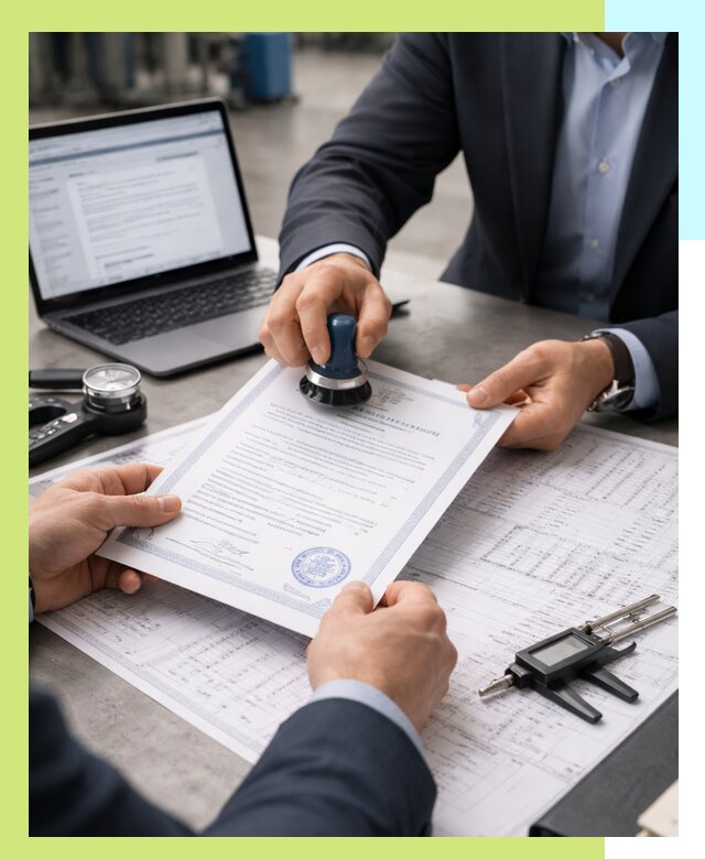 Оформление сертификата промышленной безопасности в Тихвине