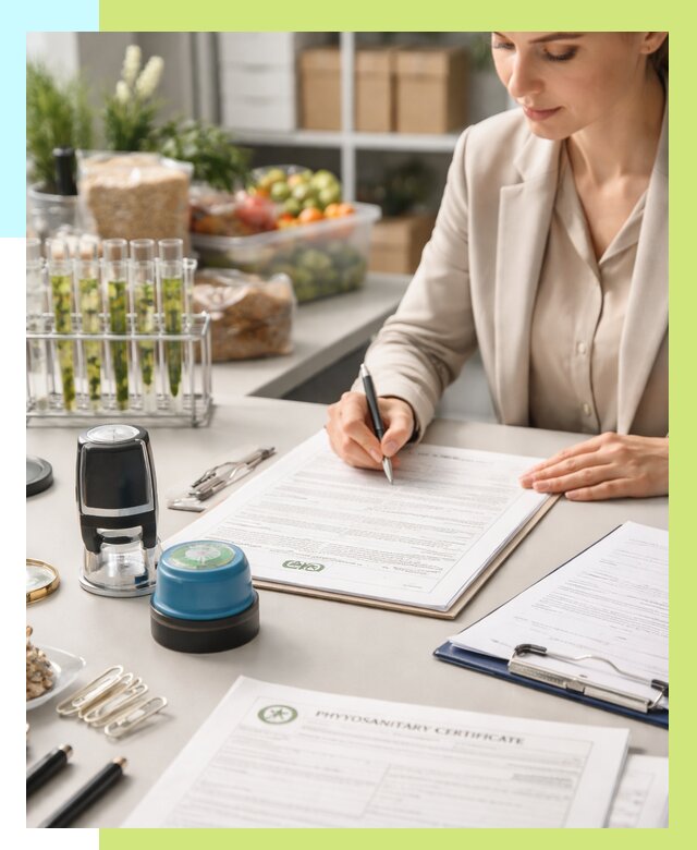 Фитосанитарный сертификат оформить в Тихвине от 4918 р. | Алешин-Тхв