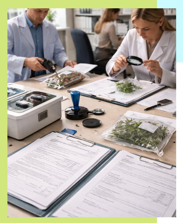 Оформление карантинного сертификата для растений в Тихвине