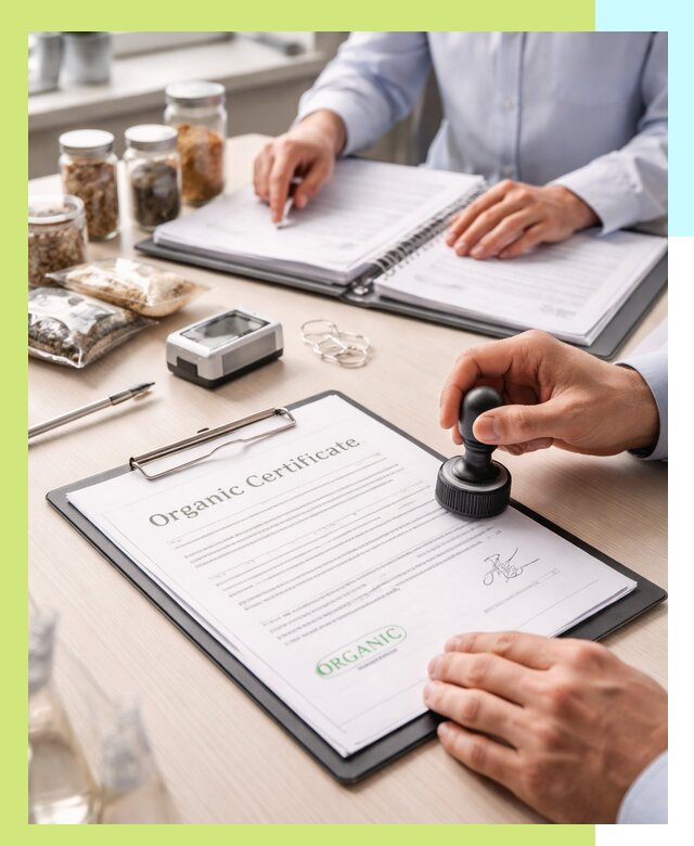 Получение органик сертификата для продукции в Тихвине