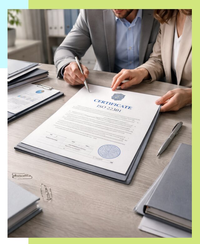 Сертификат ISO 22301 в Тихвине от 49176 р. | Алешин-Тхв срочно