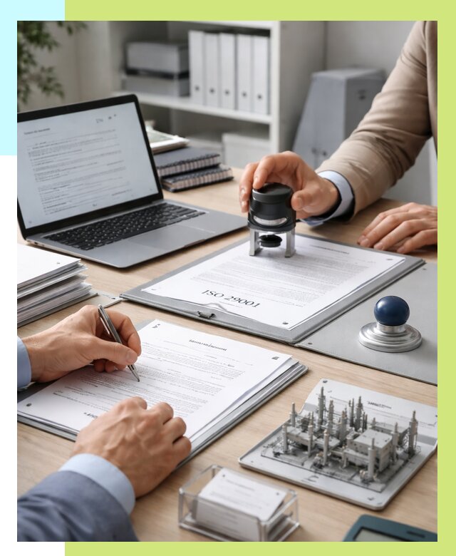 Сертификат ISO 29001 в Тихвине под ключ от 81960 р. | Алешин-Тхв