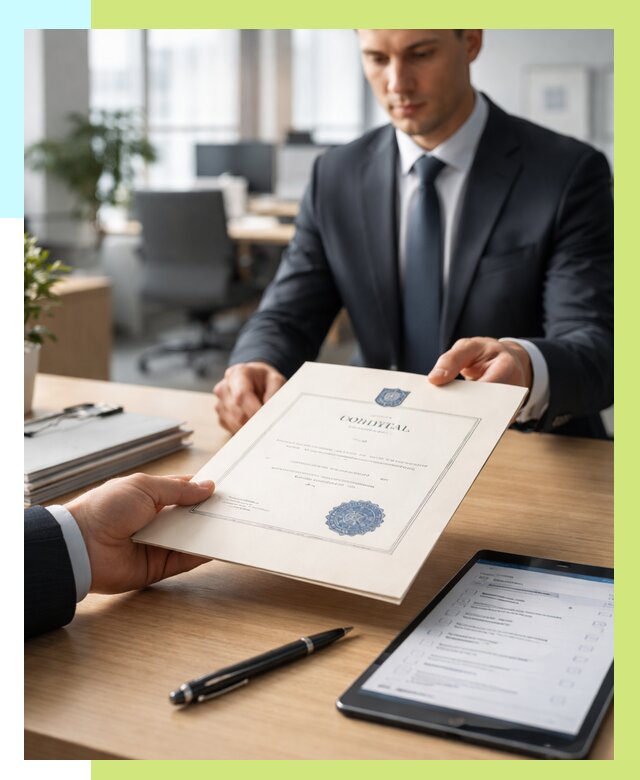 Сертификат ISO 30301 в Тихвине от 38248 р. | Алешин-Тхв - под ключ