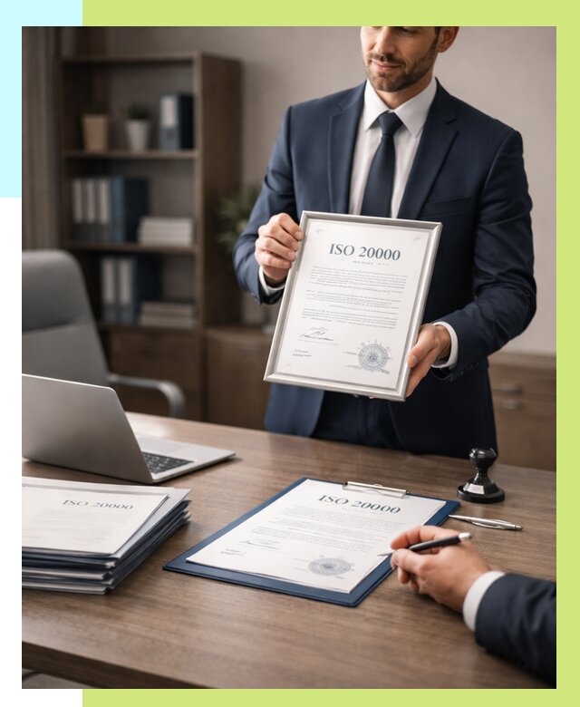 Сертификат ISO 20000 в Тихвине под ключ от 131136 р., Алешин-Тхв