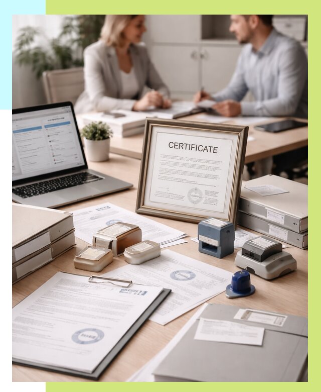 Сертификация компании в Тихвине от 49176 р. | Алешин-Тхв — заказ